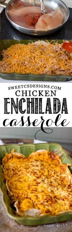 Enchilada Casserole- this is such an easy way to make this gluten-free favorite!